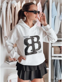 Dámská mikina oversize šedá Dstreet model 21988067 - FashionStreet