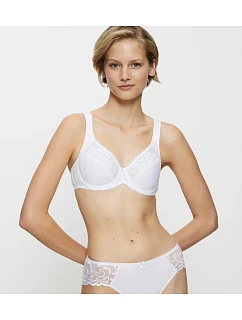 MODERN LACE+COTTON - Podprsenka s kosticami: mäkká bavlna a široké ramienka Triumph