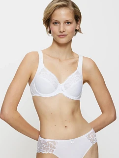 MODERN LACE+COTTON - Podprsenka s kosticami: mäkká bavlna a široké ramienka Triumph