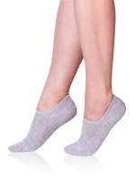 Dámske neviditeľné ponožky BAMBUS SNEAKER SOCKS - BELLINDA - sivé