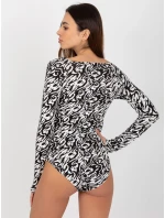 Dámske body LK BO 509199 1.42P biela a čierna - FPrice