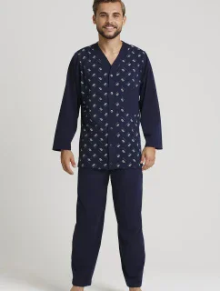 Pánské rozepínací pyžamo  dł/r model 16125373 - Gucio