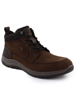 Pánské hnědé kožené nepromokavé boty model 21905547 - Rieker