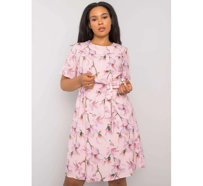 Šaty LK SK 507646 2.29 svetlo ružová