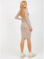 Dámské šaty NM SK NG model 17848892 tmavě lila - FPrice