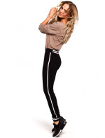 Jogger kalhoty s  manžetami černé model 18002205 - Moe