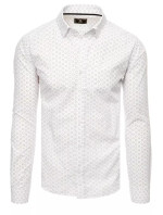 Dstreet DX2437 pánska biela košeľa