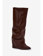 Topánky na podpätku model 221158 Krok vo veľkom štýle