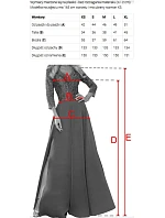 maxi šaty s květinou na a rozparkem lahvově zelené model 22108491 - numoco