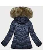 PIKOWANA PRZEJŚCIOWA KURTKA DAMSKA GRANATOWA model 21245632 - Glakate PIKOWANA PRZEJŚCIOWA KURTKA DAMSKA GRANATOWA model 21245632 - Glakate