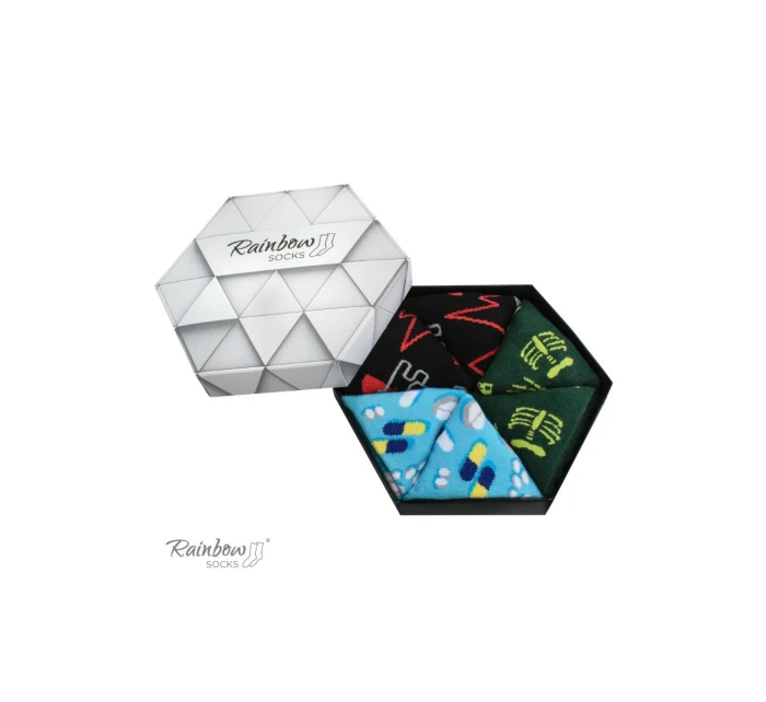 Skarpetki Rainbow Socks Dla Lekarzy I Medyków 3 Pary