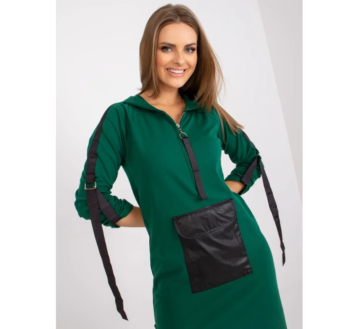 Mikina EM BL 556.30 tmavo zelená