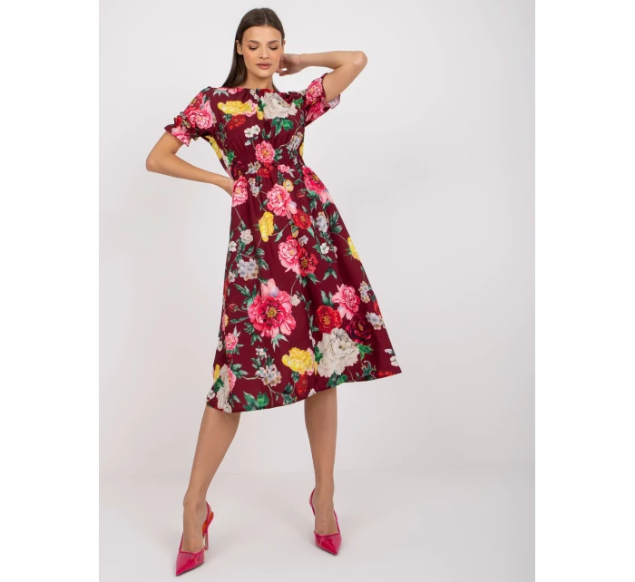 Šaty LK SK 507564.36P gaštanová Šaty LK SK 507564.36P gaštanová