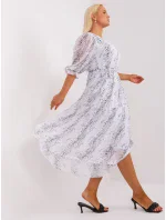 LK SK 509344 šaty.37 biele a čierne LK SK 509344 šaty.37 biele a čierne