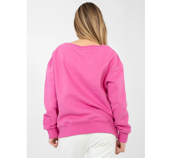 Mikina NS BL NS2567.03 tmavoružová