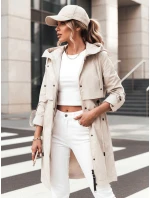 Dámská přechodná bunda parka béžová Dstreet model 21974186 - FashionStreet