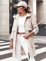 Dámska prechodná bunda parka béžová NOCITO FashionStreet TY4200