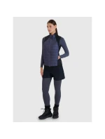 Dámská trekingová bunda bez rukávů model 21433508 s výplní Primaloft Black - 4F