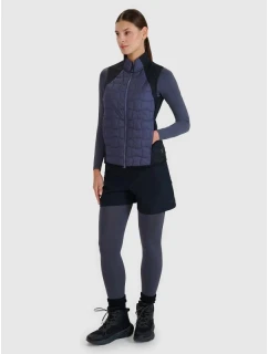 Dámská trekingová bunda bez rukávů model 21433508 s výplní Primaloft Black - 4F