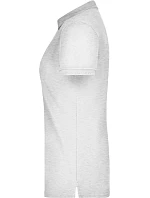 JN 709 Dámské elastické piqué polo model 22488540 grey heather - Daiber JN 709 Dámské elastické piqué polo model 22488540 grey heather - Daiber