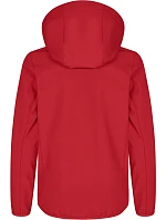 Classic Softshell Jkt Jr Dětská 3vrstvá softshellová bunda s kapucí model 22471108 red - Clique Classic Softshell Jkt Jr Dětská 3vrstvá softshellová bunda s kapucí model 22471108 red - Clique
