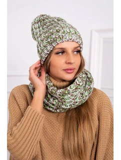 Dámska súprava Flawia K269 green+brown