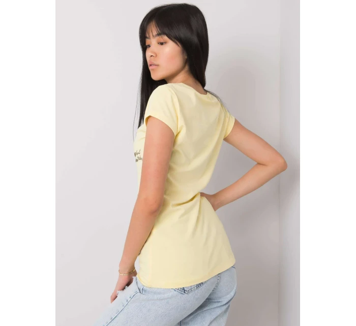 Tričko EM TS ES 21 531.14 svetlo žltá