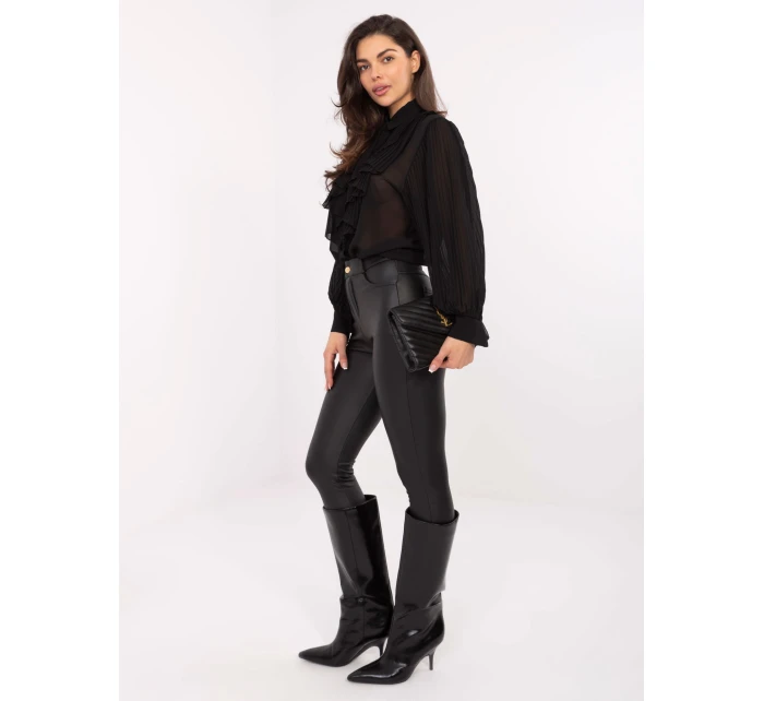 MI KS košeľa A2818.09 čierna