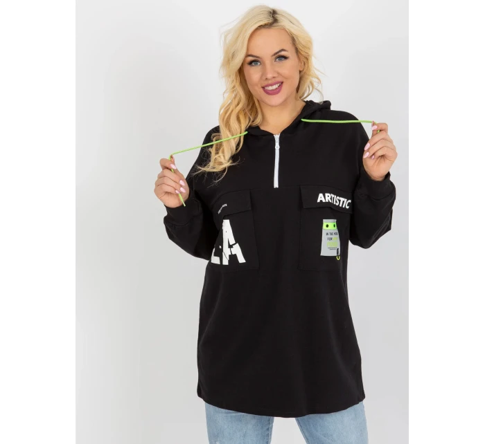 Mikina RV BL 8258.34 čierna Mikina RV BL 8258.34 čierna