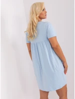 Sukienka RV SK model 18841489 jasny niebieski - FPrice Sukienka RV SK model 18841489 jasny niebieski - FPrice