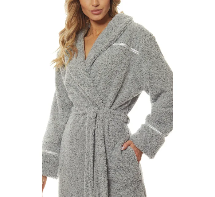 Dlhý dámsky župan L & L 2084 satyna Dlhý dámsky župan L & L 2084 satyna