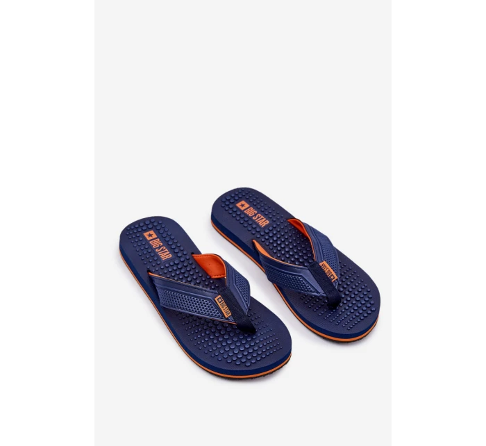 Pánské Žabky Big Star model 21693068 Modré - Big Star Shoes