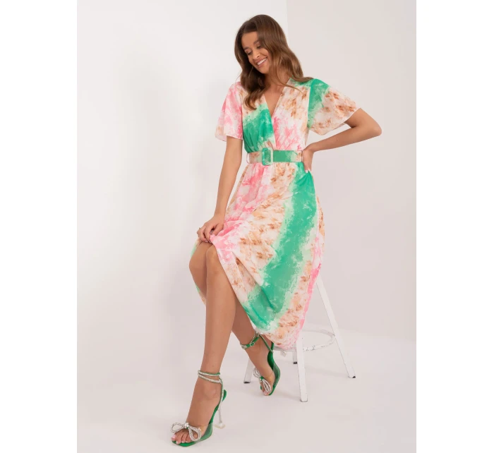 Šaty DHJ SK 15967 2.86 svetlo ružová