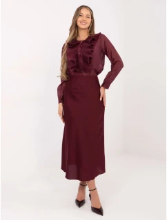 Košeľa IT KS 28990.05P bordová