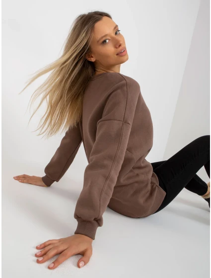 Mikina RV BL 8261.51 hnedá