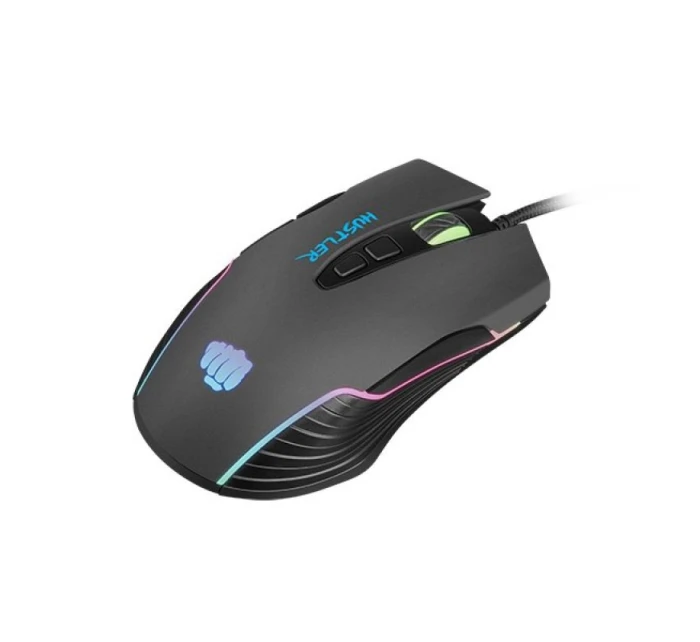 FURY HUSTLER 6400DPI RGB HERNÁ MYŠ NFU-1698