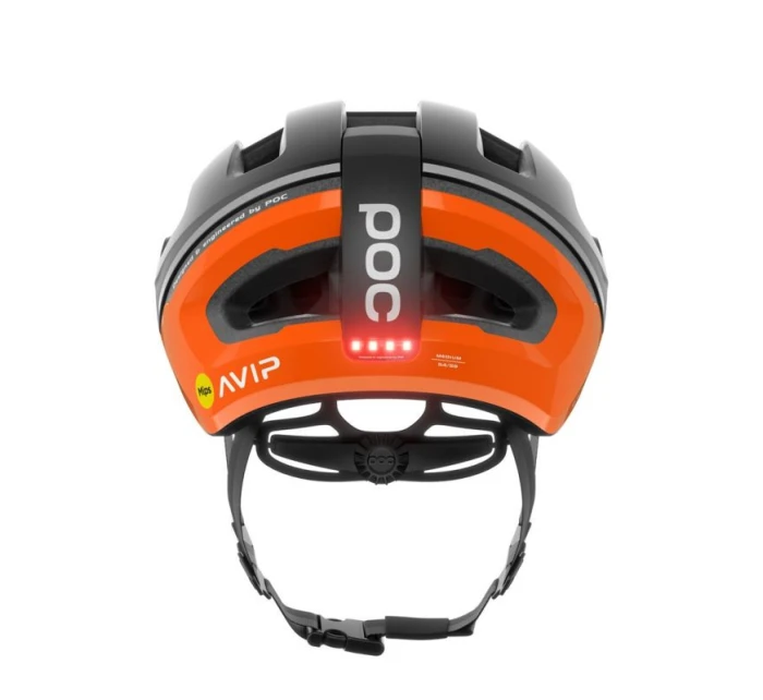 POC Omne Beacon MIPS cestná prilba - apatite navy/fluo orange matt veľkosť: s