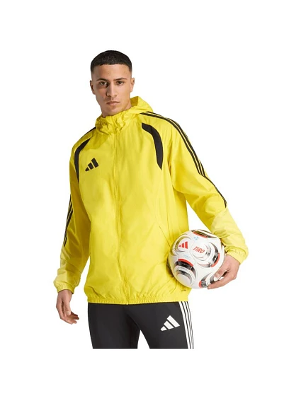 Pánska bunda adidas Tiro 26 Competition All Weather Jacket žltá KB0139 pánska Pánska bunda adidas Tiro 26 Competition All Weather Jacket žltá KB0139 pánska