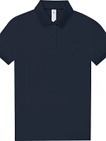 B&C My Polo 210 /women Dámske polo tričko z hustej bavlny 01.W463 námornícka modrá