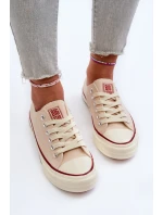 Niskie Trampki Damskie Big Star NN274272 Beżowe