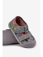 Pantofle Dětské Na Suchý Zip S model 21682738 - Milami