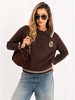 Sweter PM SW J02.16 brązowy Sweter PM SW J02.16 brązowy