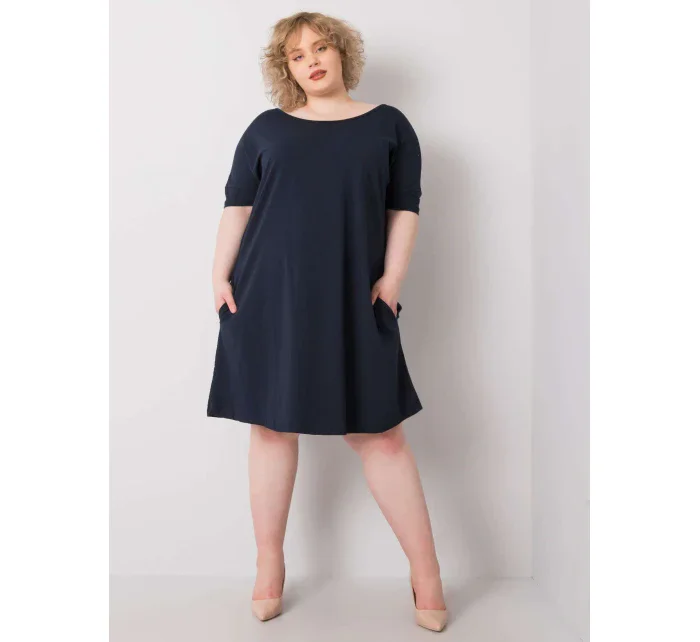 Šaty RV SK 6639.02X tmavo modrá Šaty RV SK 6639.02X tmavo modrá