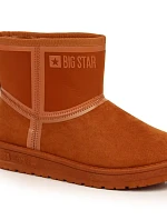 Dámske snežnice na platforme KK274612 Camel - Big Star