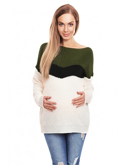 Tehotenský sveter model 132026 PeeKaBoo