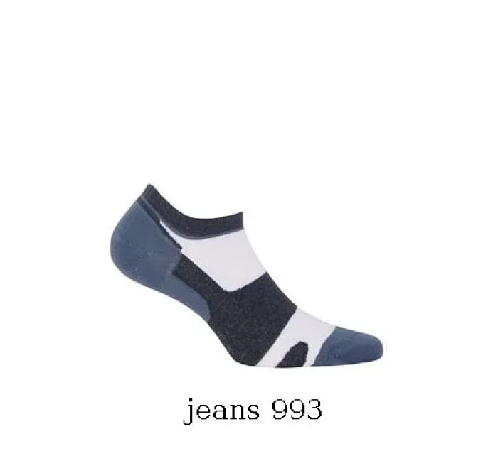 Pánske členkové ponožky Wola Sportive W91.1N3 Ag + vzor