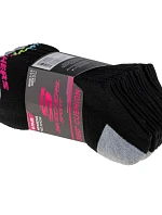 Skechers 6ks No Show ponožiek S108264-BLK