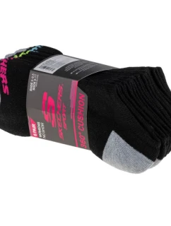 Skechers 6ks No Show ponožiek S108264-BLK