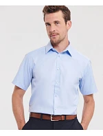 Košile s krátkým rukávem, vzor rybí kost 11. white model 22476040 - Russell Athletic Košile s krátkým rukávem, vzor rybí kost 11. white model 22476040 - Russell Athletic