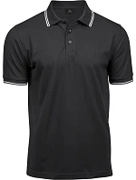 TJ Pánské elastické piqué polo 18. black/white model 22497416 - Tee Jays TJ Pánské elastické piqué polo 18. black/white model 22497416 - Tee Jays